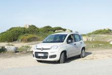 FIAT Panda nella stupenda Baia Santa Reparata, Santa Teresa Gallura